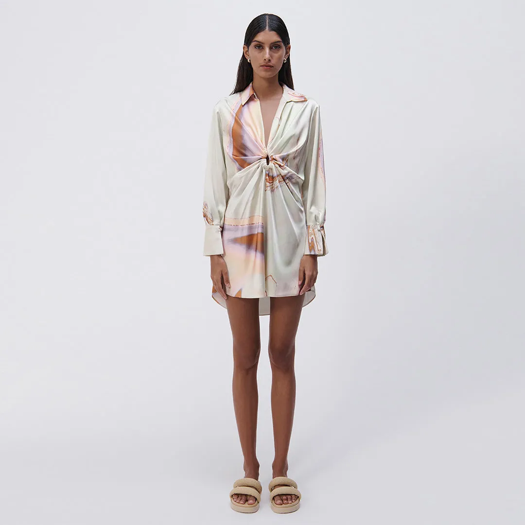 Roma Satin Mini Dress sold by Jonathan Simkhai