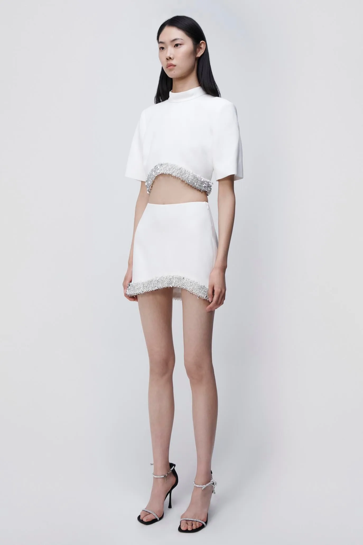 Dua Embellished Mini Skirt sold by Jonathan Simkhai product image thumbnail 5
