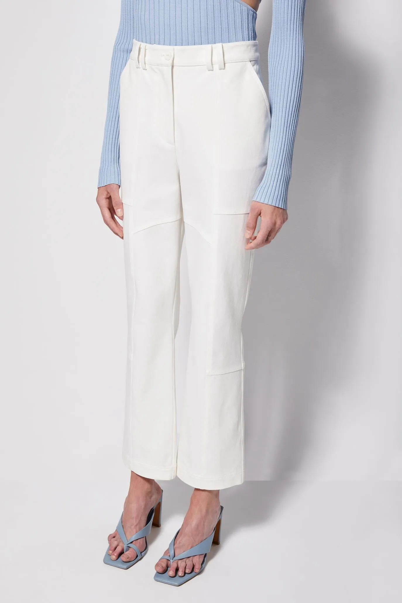 Jesslyn Cropped Pant sold by Jonathan Simkhai product image thumbnail 3