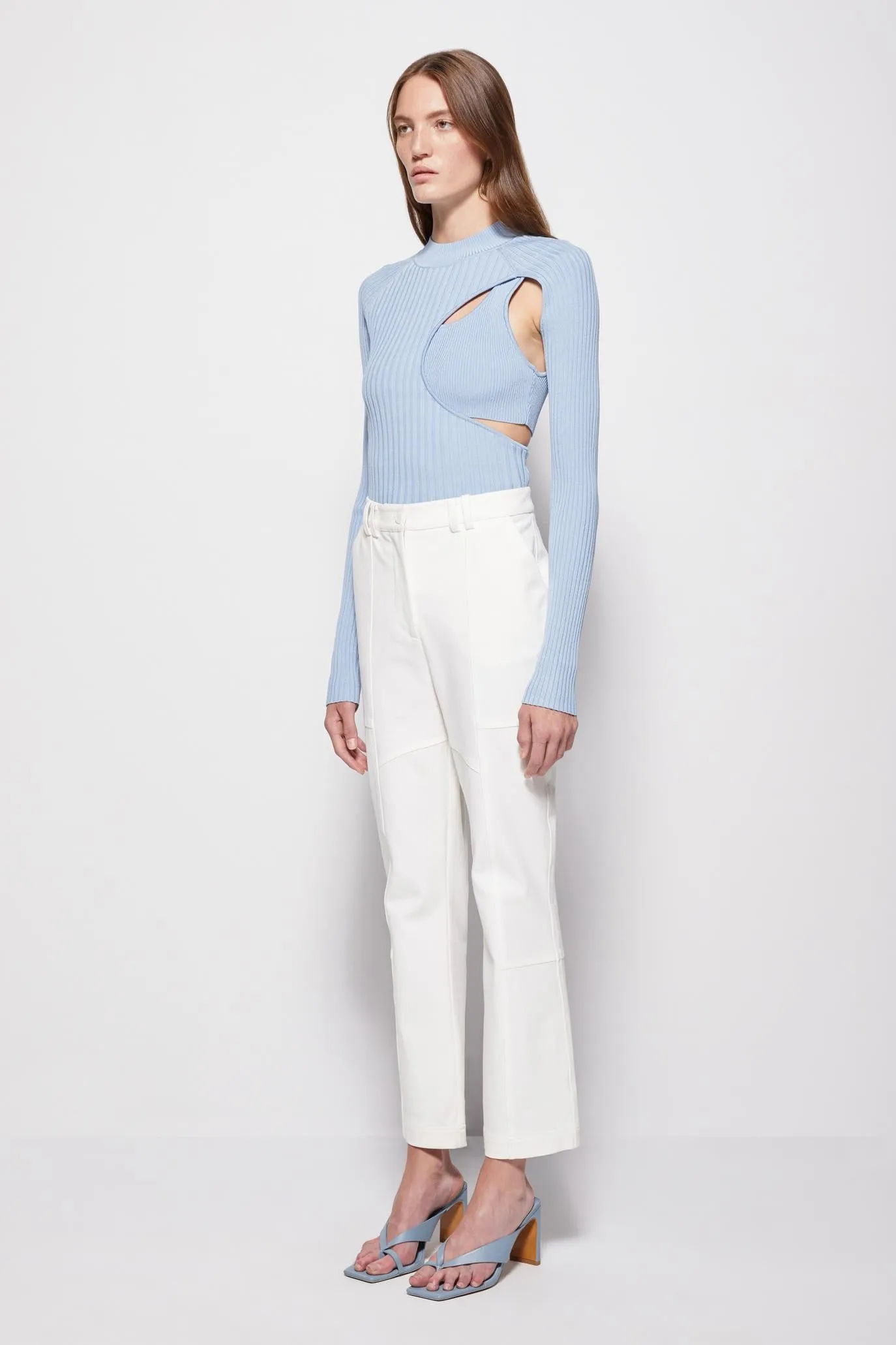 Jesslyn Cropped Pant sold by Jonathan Simkhai product image thumbnail 2