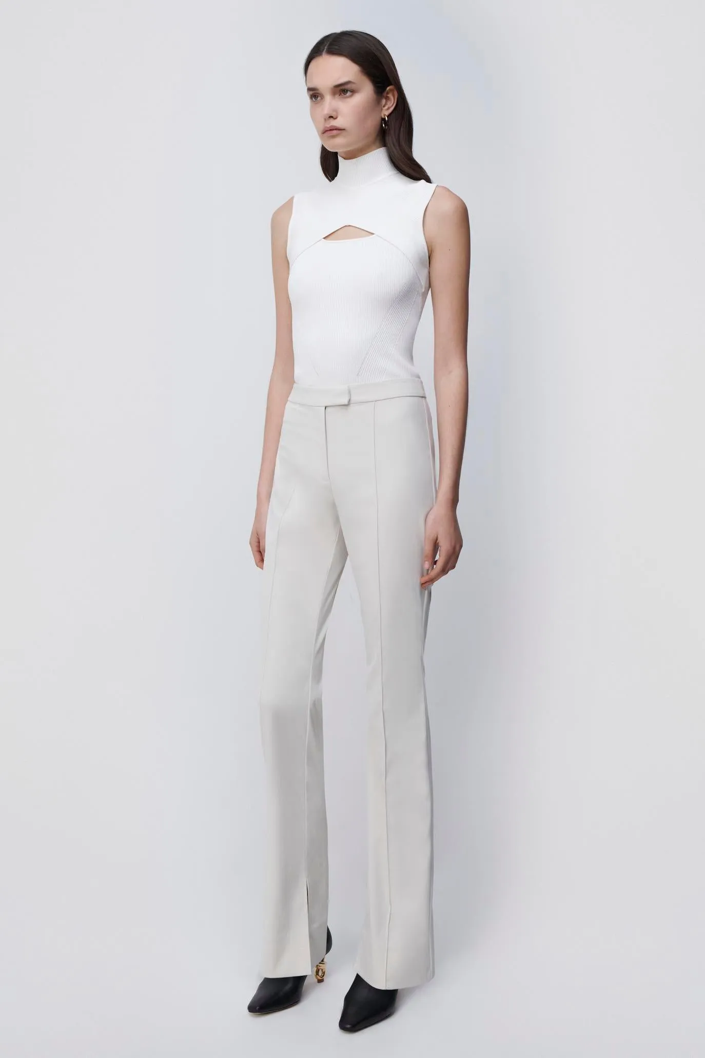 Carmine Slim Bootcut Pant sold by Jonathan Simkhai product image thumbnail 5