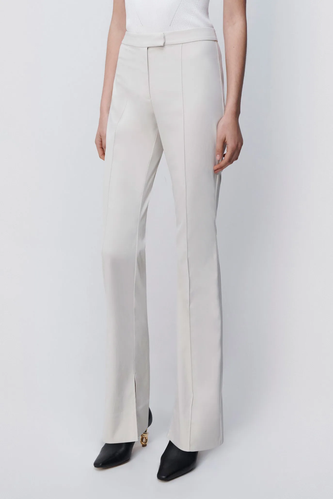 Carmine Slim Bootcut Pant sold by Jonathan Simkhai product image thumbnail 3