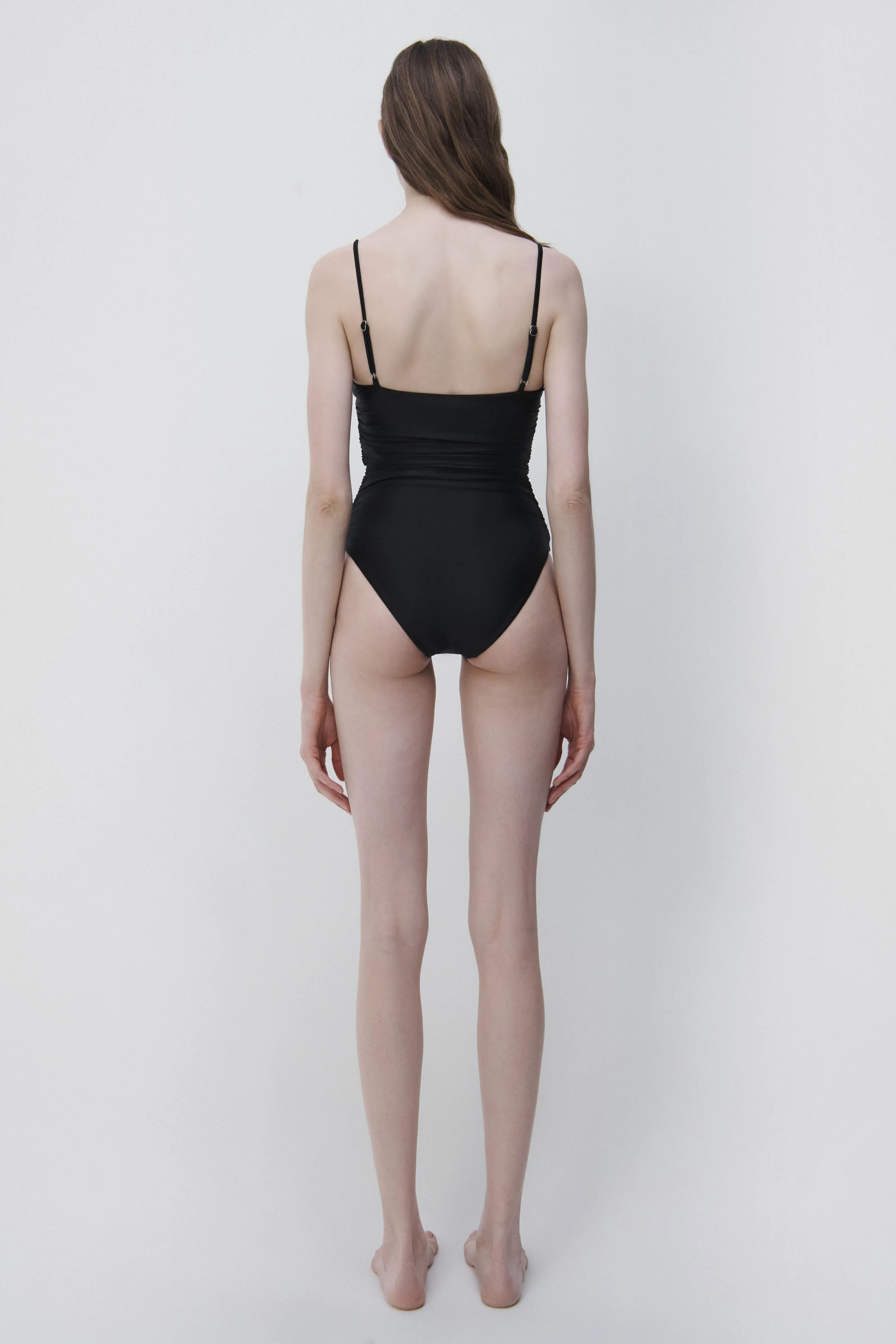 Laine Satin One Piece sold by Jonathan Simkhai product image thumbnail 4