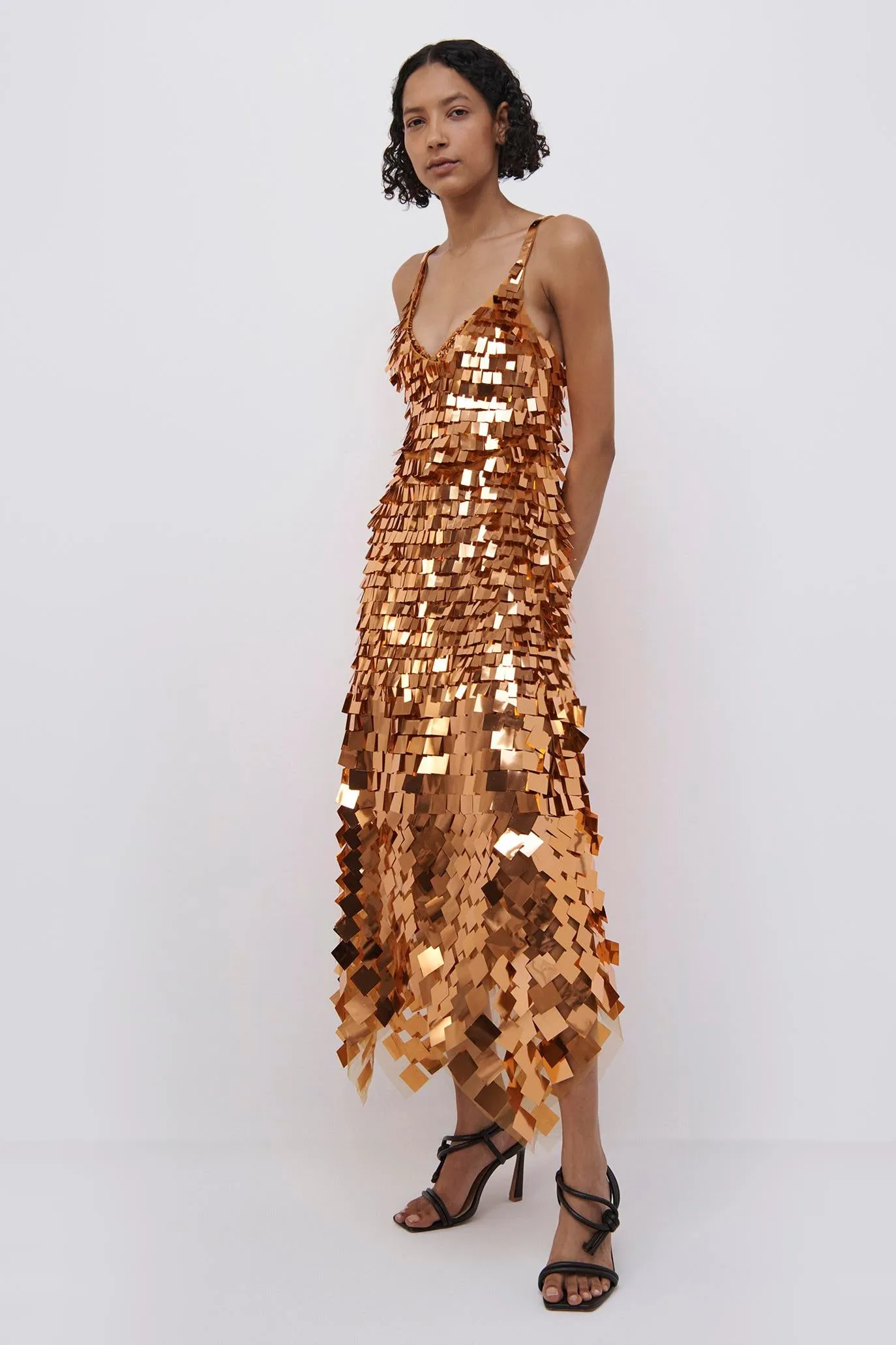 Indra Sequin Midi Dress sold by Jonathan Simkhai product image thumbnail 2