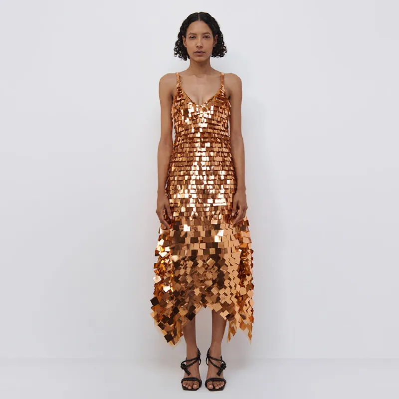 Indra Sequin Midi Dress sold by Jonathan Simkhai