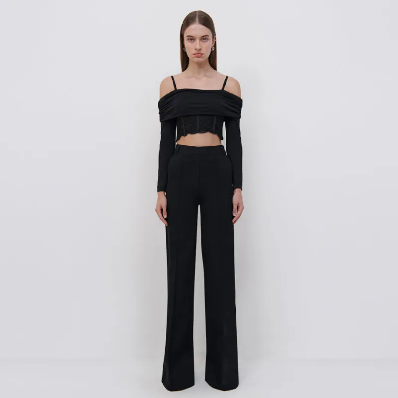 Sheena Lingerie Lace Bustier Top sold by Jonathan Simkhai