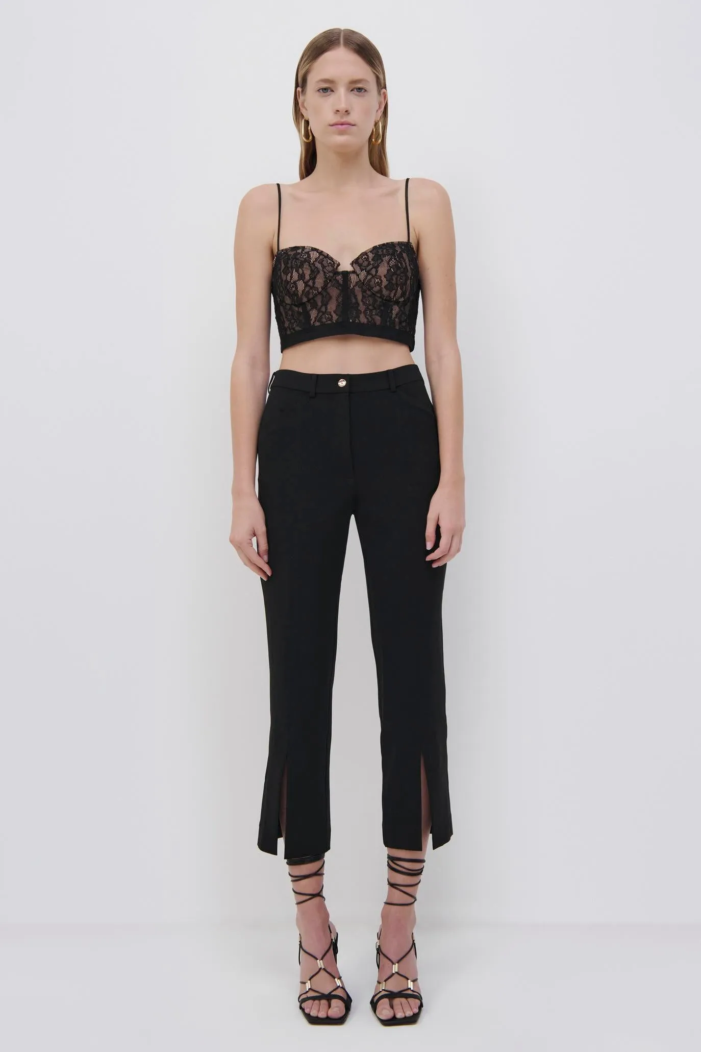 Shirley Delicate Lace Bustier Top sold by Jonathan Simkhai product image thumbnail 5