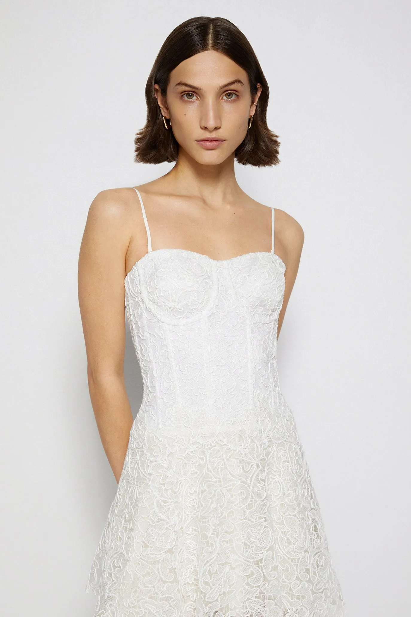 Harlow Lace Midi Dress sold by Jonathan Simkhai product image thumbnail 4