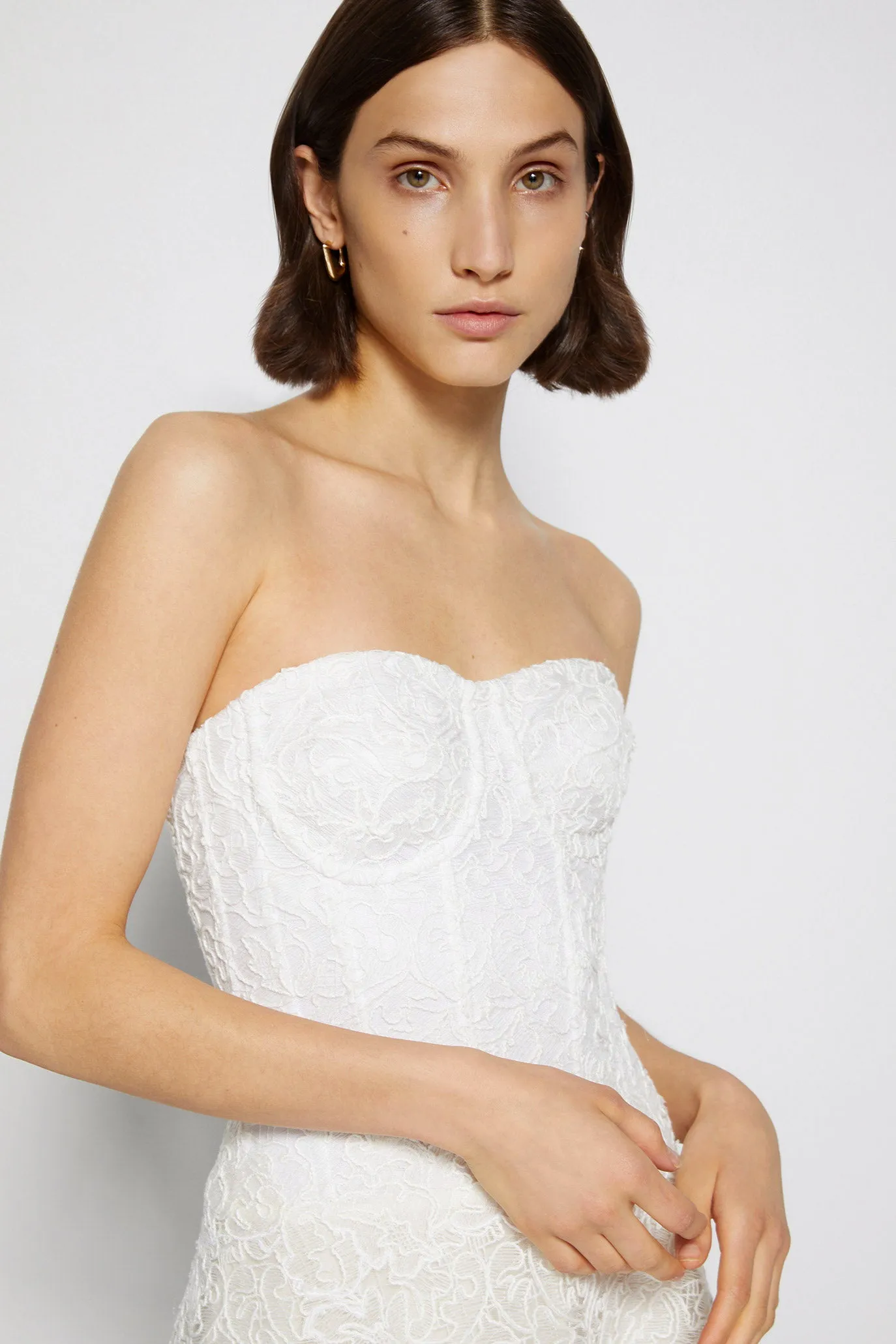 Harlow Lace Midi Dress sold by Jonathan Simkhai product image thumbnail 3