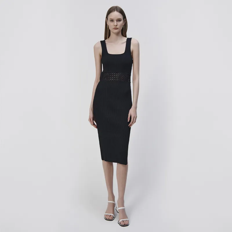 Loren Crochet Ring Midi Dress sold by Jonathan Simkhai