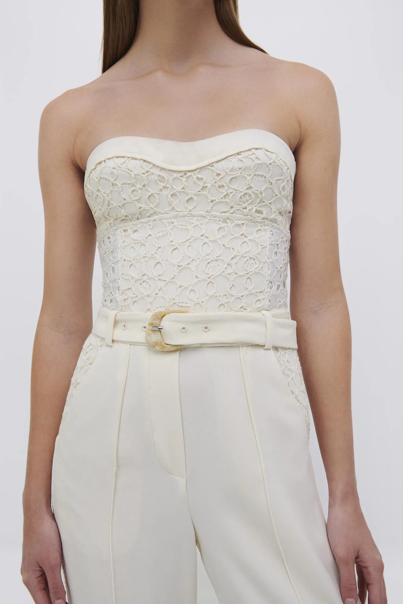 Zaid Patchwork Jumpsuit sold by Jonathan Simkhai product image thumbnail 3