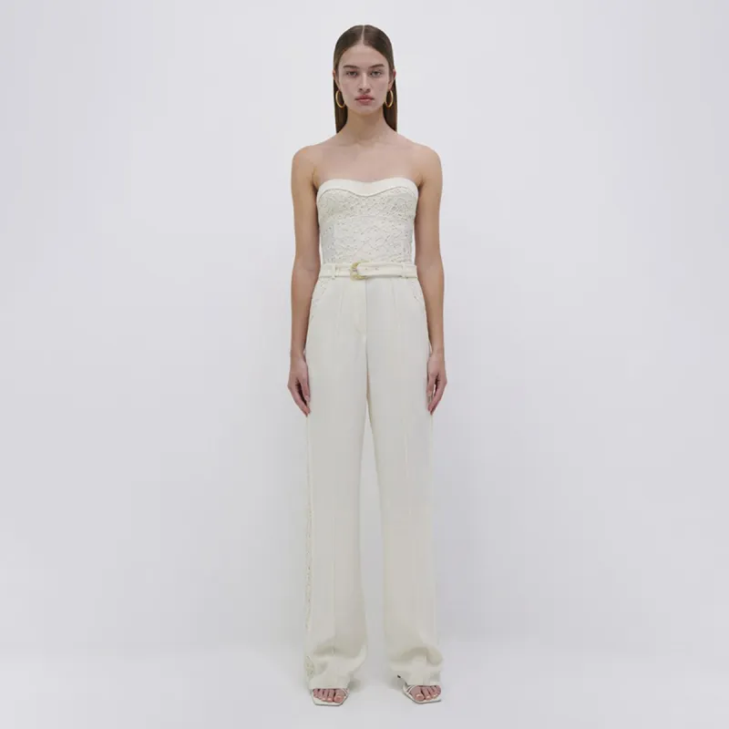 Zaid Patchwork Jumpsuit sold by Jonathan Simkhai