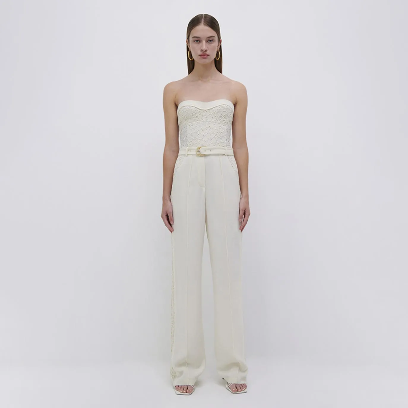 Zaid Patchwork Jumpsuit sold by Jonathan Simkhai