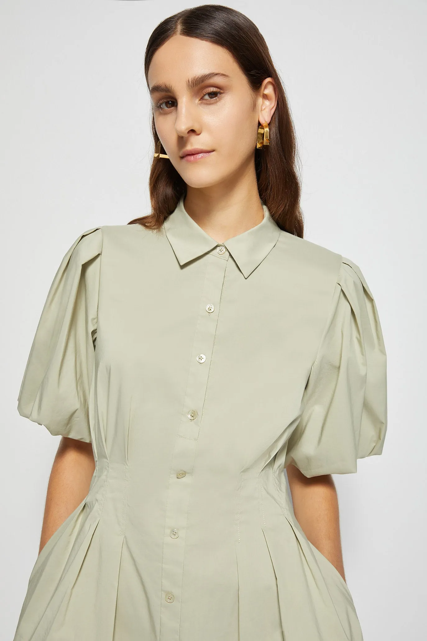 Cleo Balloon Mini Dress sold by Jonathan Simkhai product image thumbnail 5