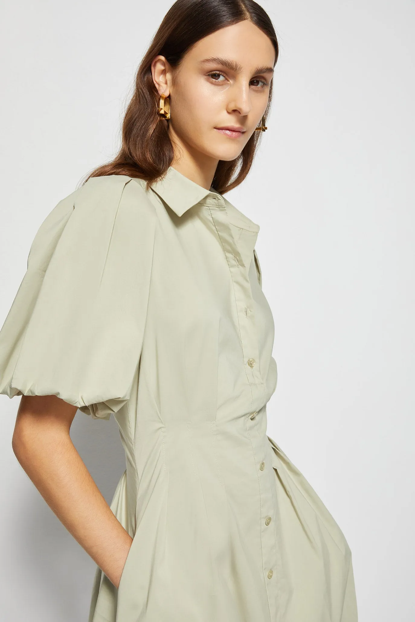 Cleo Balloon Mini Dress sold by Jonathan Simkhai product image thumbnail 4