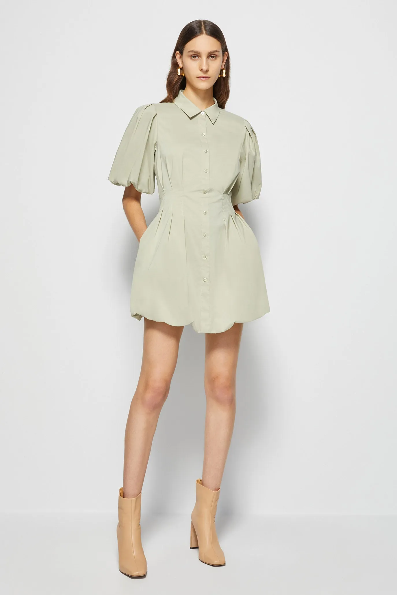 Cleo Balloon Mini Dress sold by Jonathan Simkhai