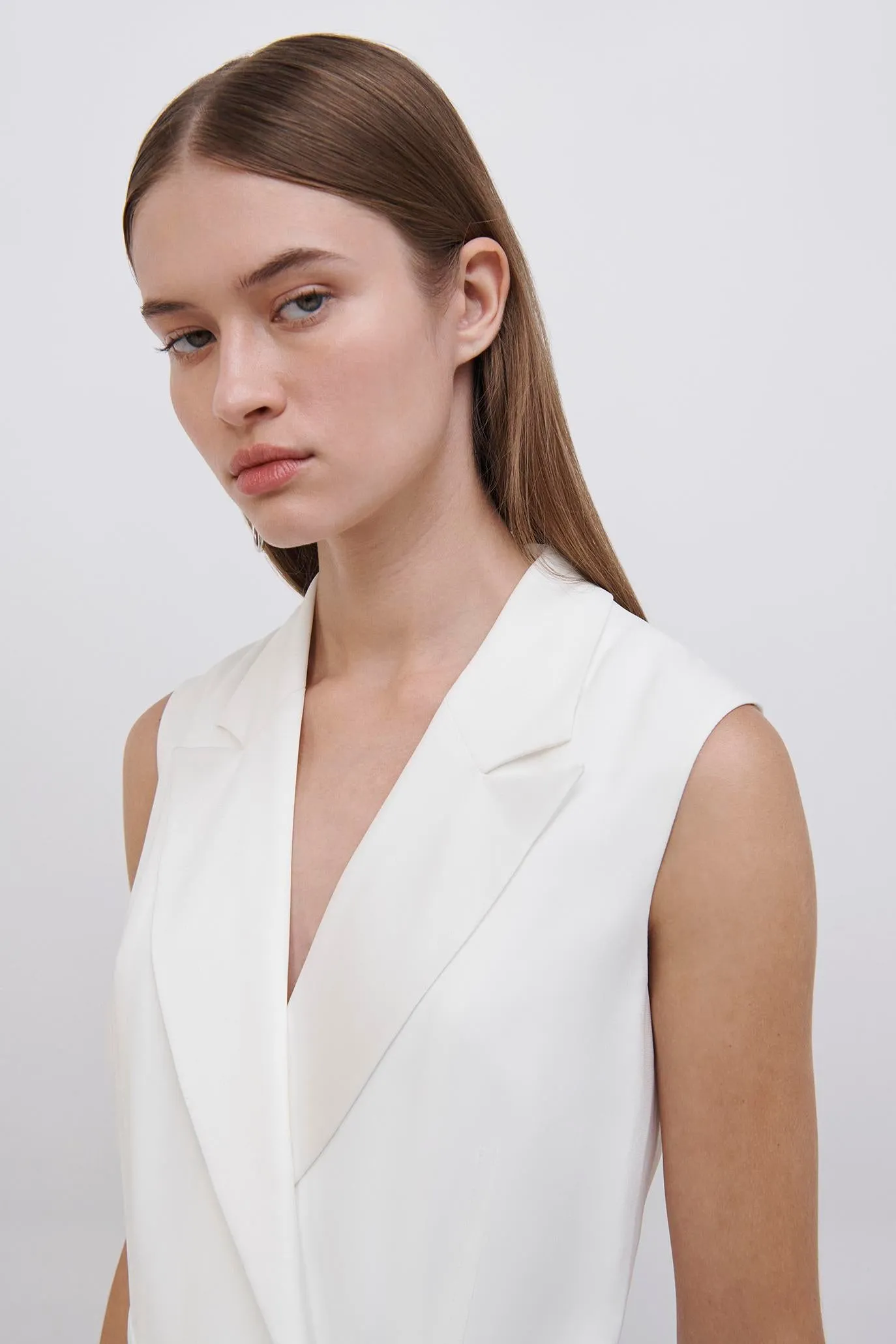 Reyna Tailored Jumpsuit sold by Jonathan Simkhai product image thumbnail 3