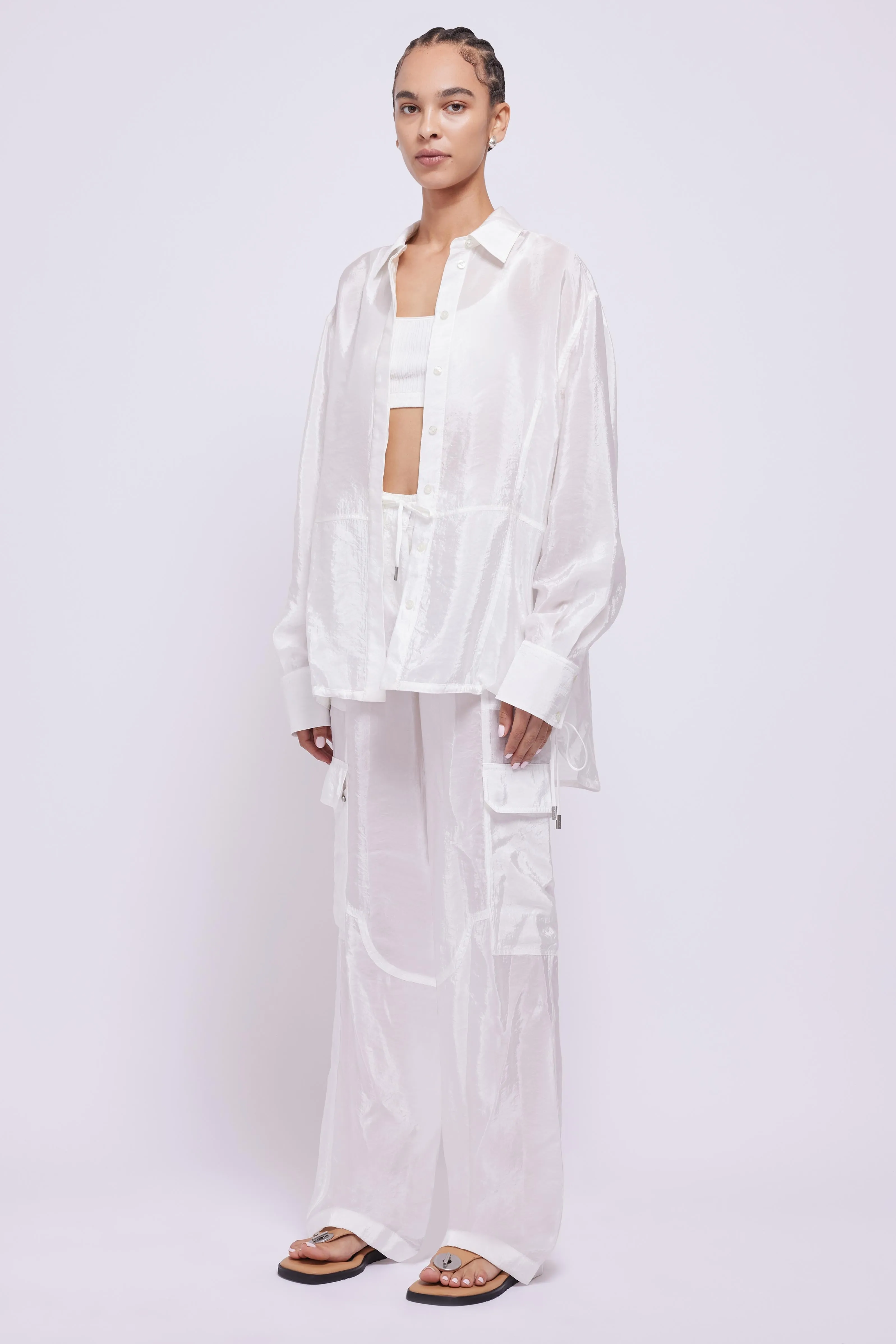 Laylah Shirt sold by Jonathan Simkhai product image thumbnail 2