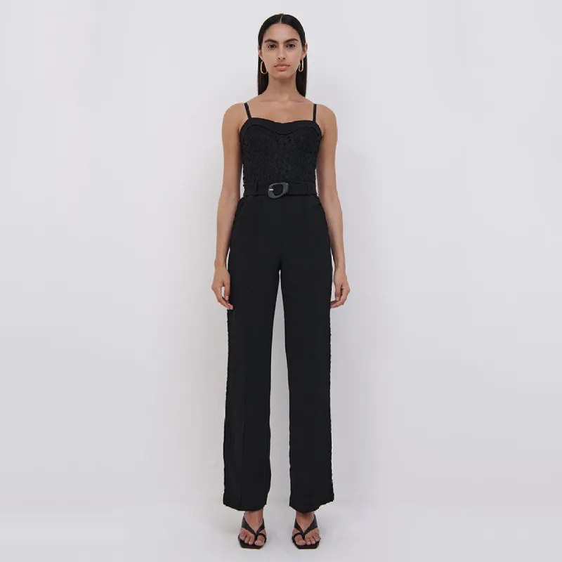 Zaid Patchwork Jumpsuit sold by Jonathan Simkhai