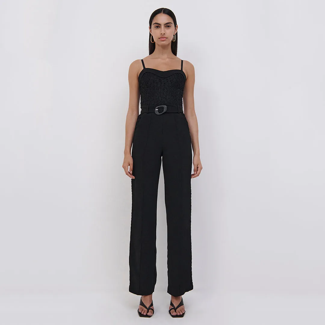 Zaid Patchwork Jumpsuit sold by Jonathan Simkhai