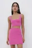 Laurie Fuzzy Knit Bralette sold by Jonathan Simkhai