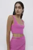 Laurie Fuzzy Knit Bralette sold by Jonathan Simkhai