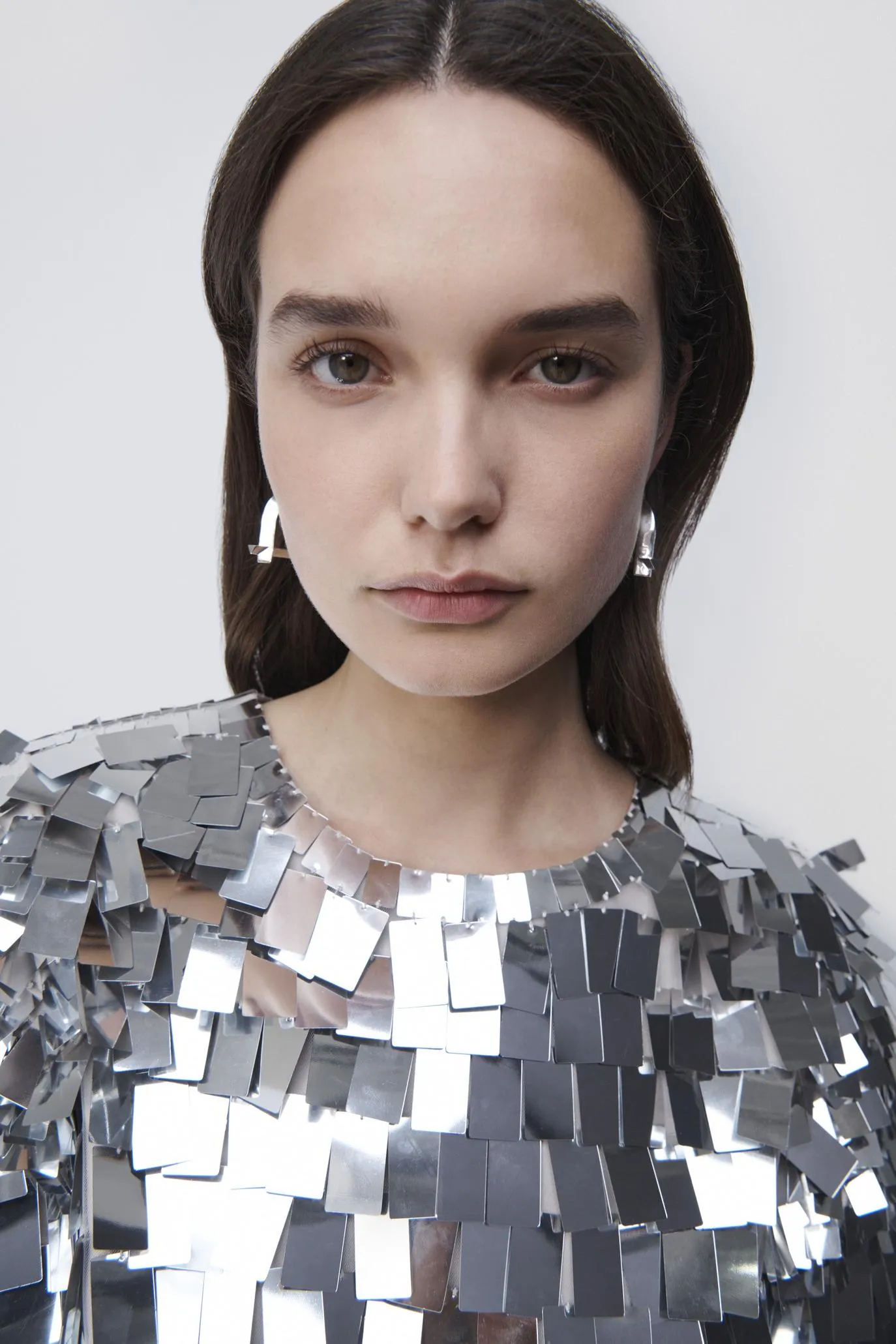 Vivienne Sequin Mini Dress sold by Jonathan Simkhai product image thumbnail 3