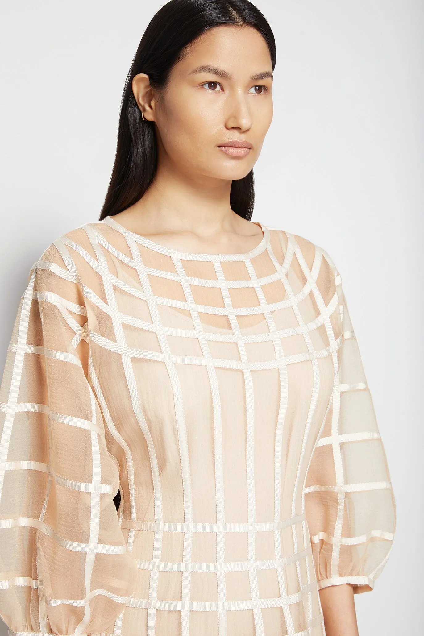 Aubree Organza Midi sold by Jonathan Simkhai product image thumbnail 2