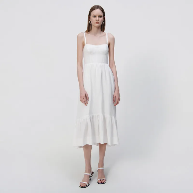 Kitzia Linen Coverup Dress sold by Jonathan Simkhai