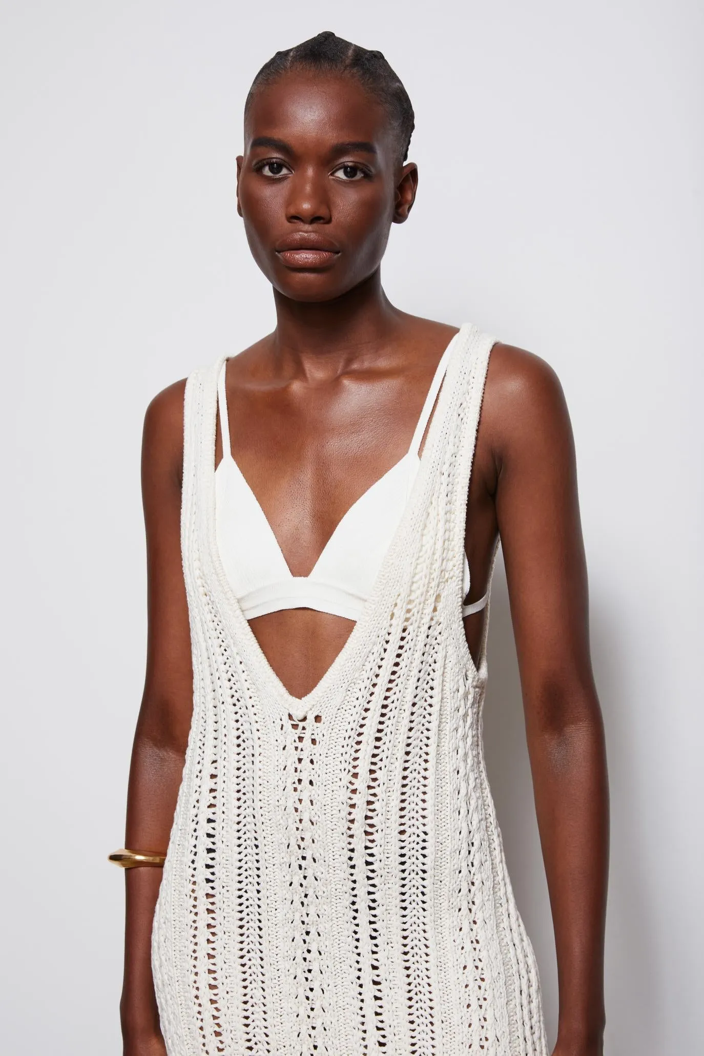 Kamilah Fringe Dress sold by Jonathan Simkhai product image thumbnail 4
