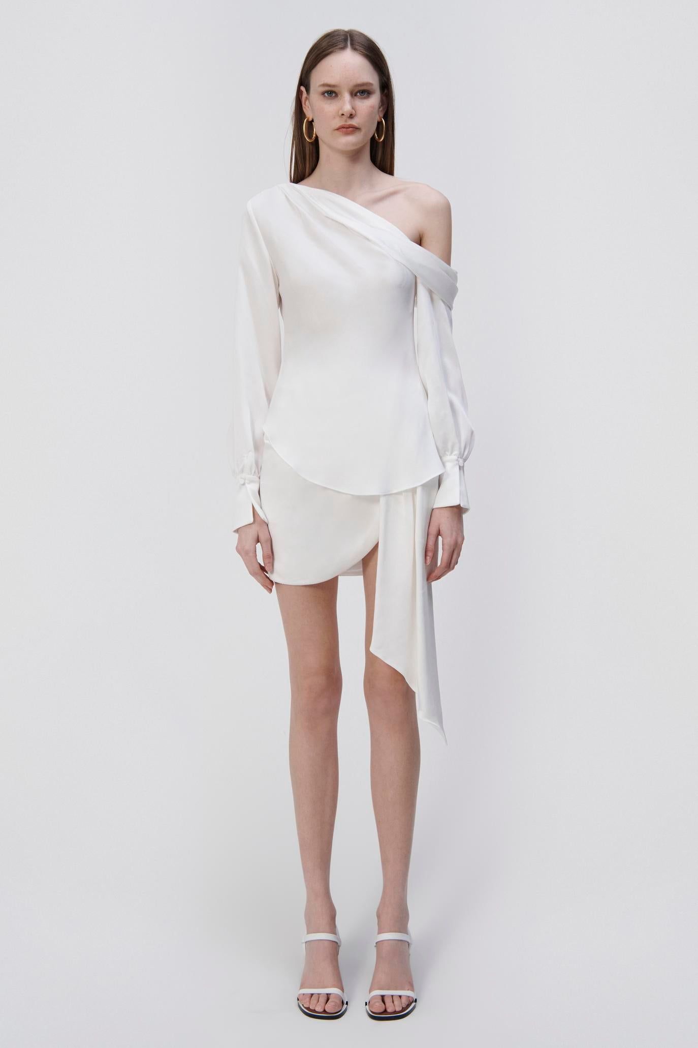 Signature Alice Cold Shoulder Top sold by Jonathan Simkhai product image thumbnail 7