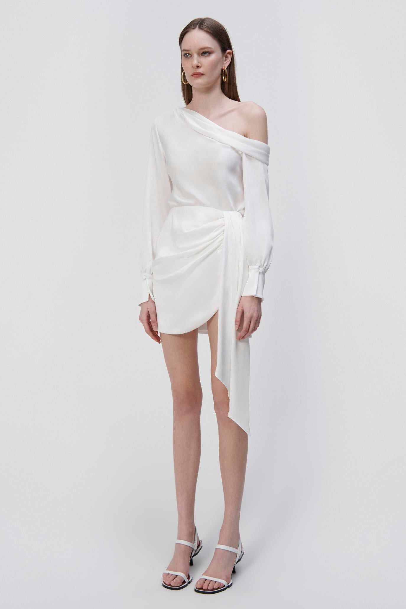 Signature Alice Cold Shoulder Top sold by Jonathan Simkhai product image thumbnail 5