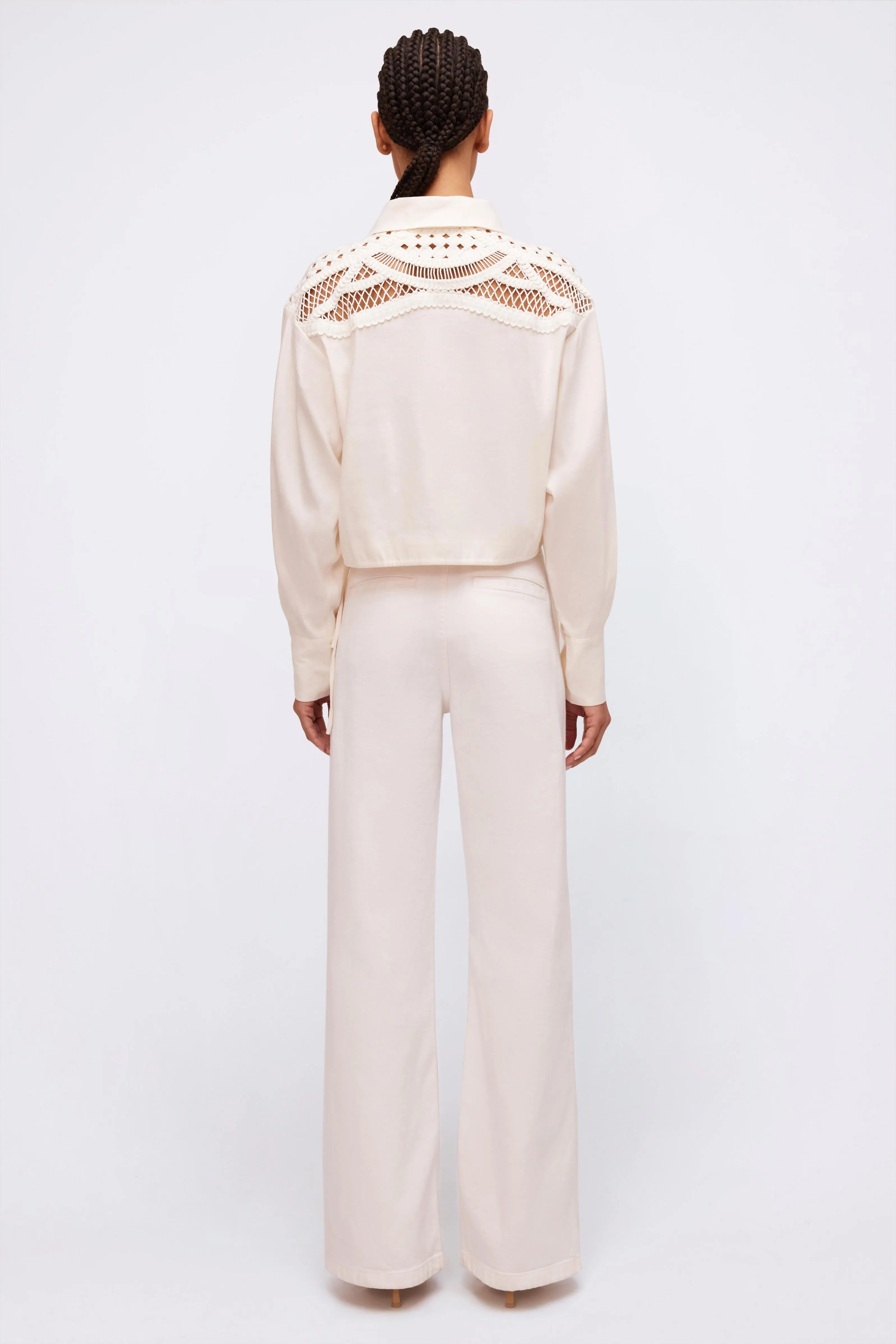 Braxton Shirt sold by Jonathan Simkhai product image thumbnail 4