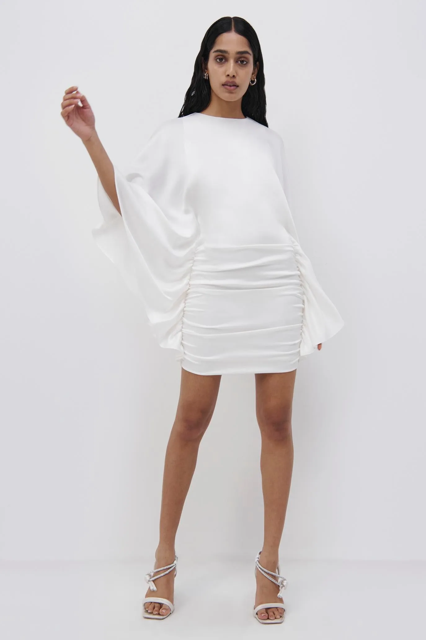 Kadence Bell Sleeve Mini Dress sold by Jonathan Simkhai product image thumbnail 4