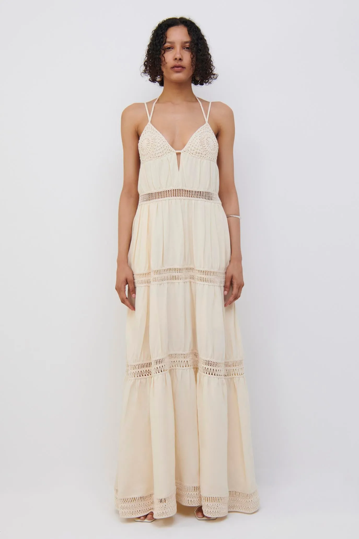 Rocky Crochet Maxi Dress sold by Jonathan Simkhai product image thumbnail 2