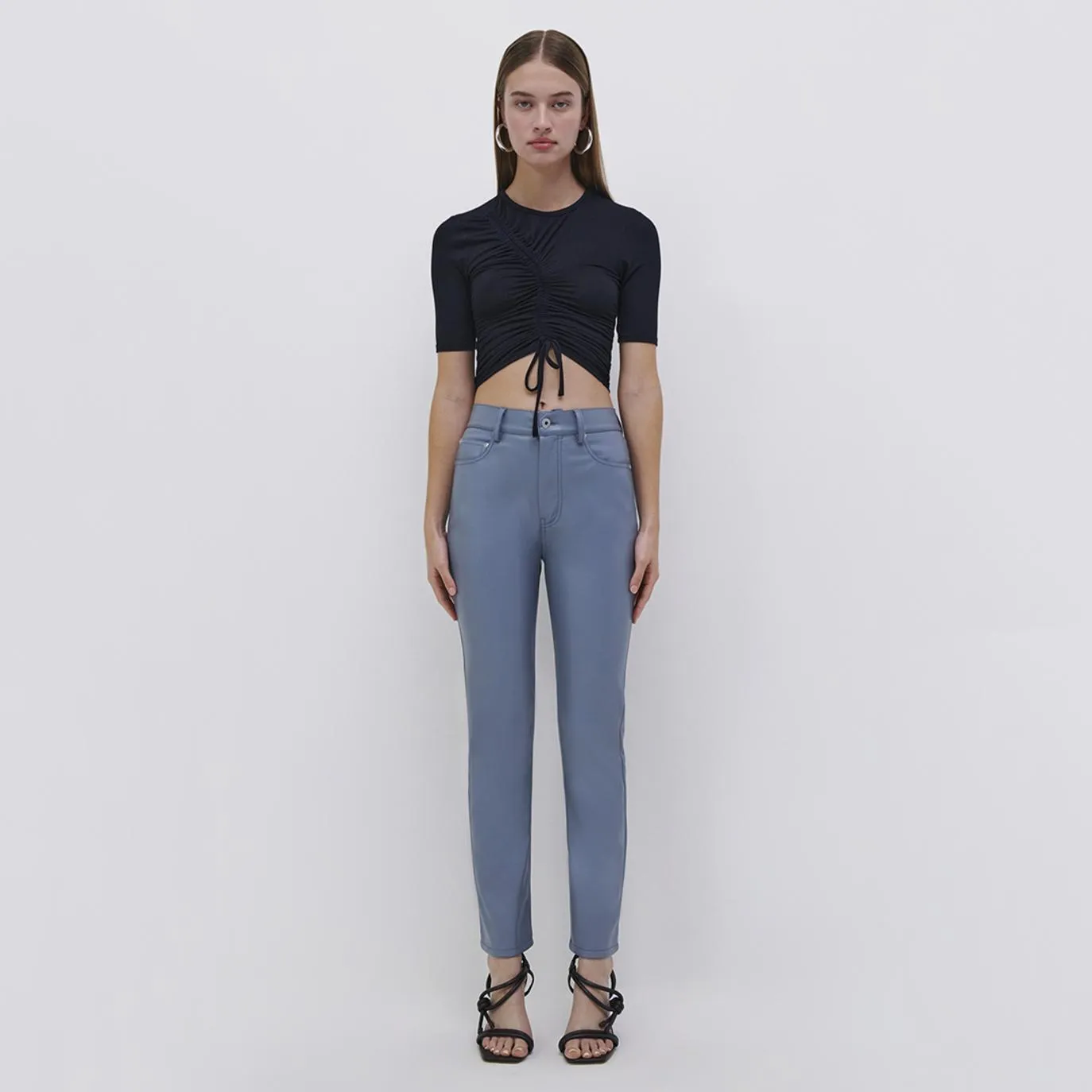 River Eco Vegan Leather Pant sold by Jonathan Simkhai