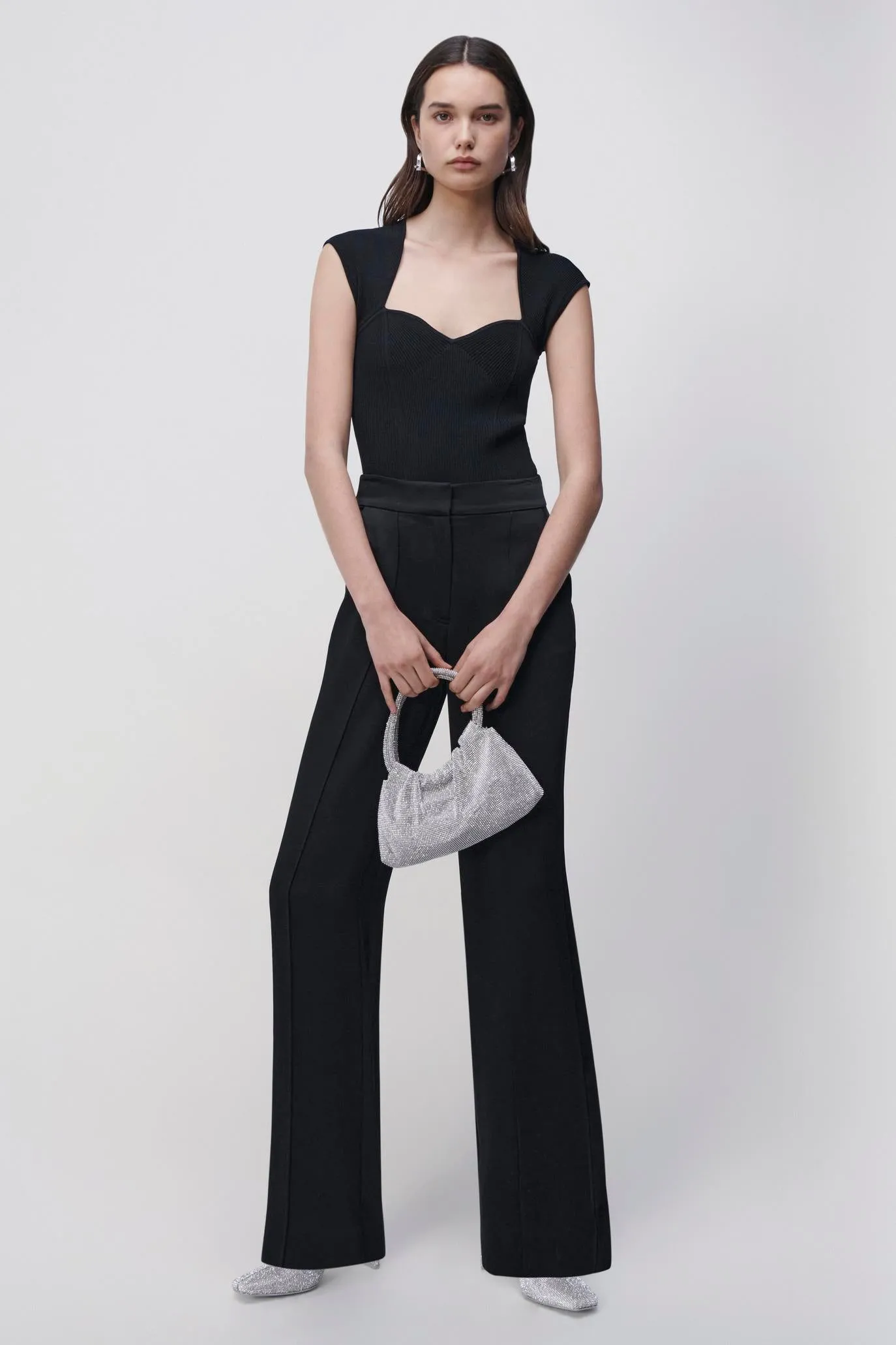 Barbara Compact Rib Bodysuit sold by Jonathan Simkhai product image thumbnail 3