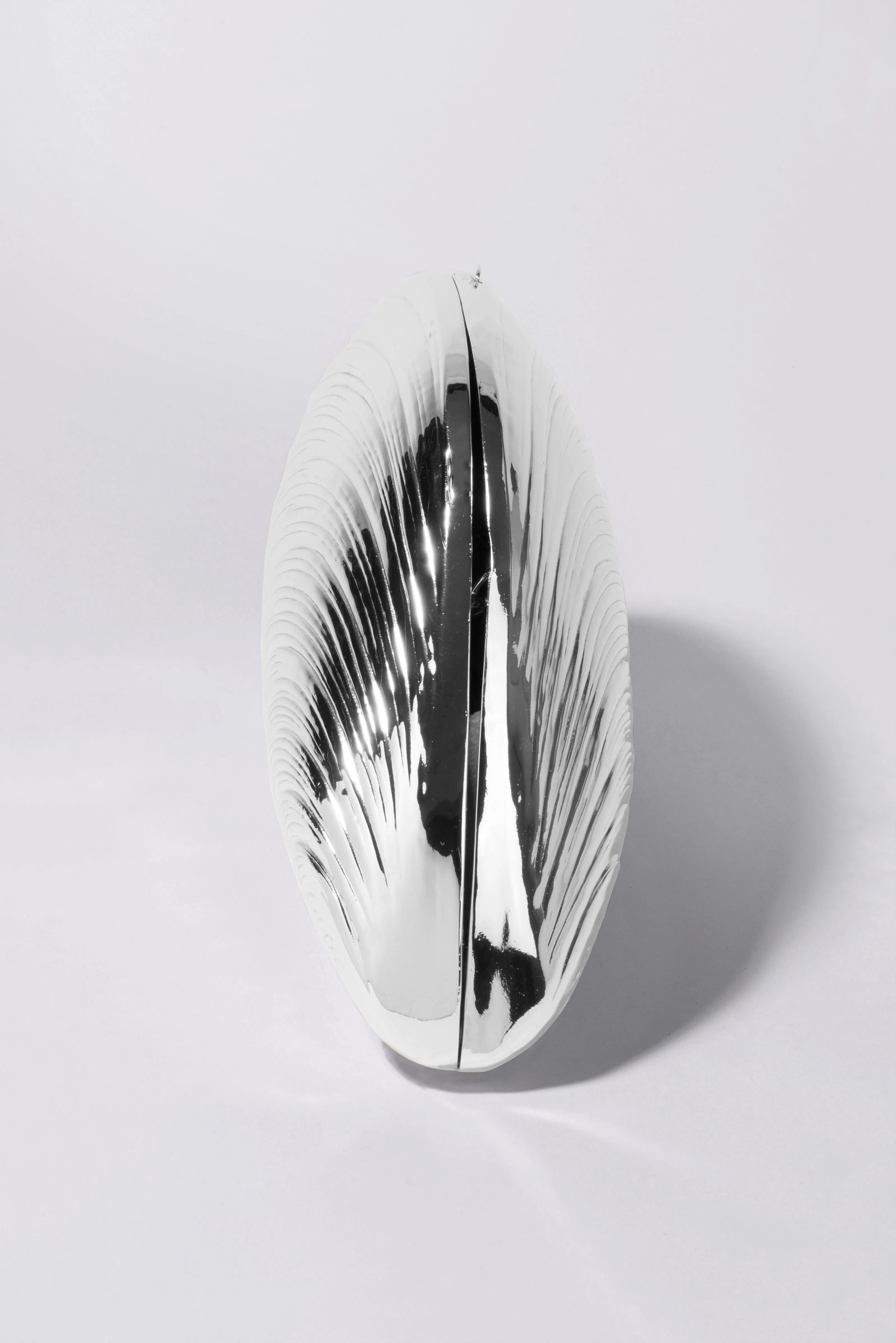 Bridget Metal Oyster Clutch sold by Jonathan Simkhai product image thumbnail 4