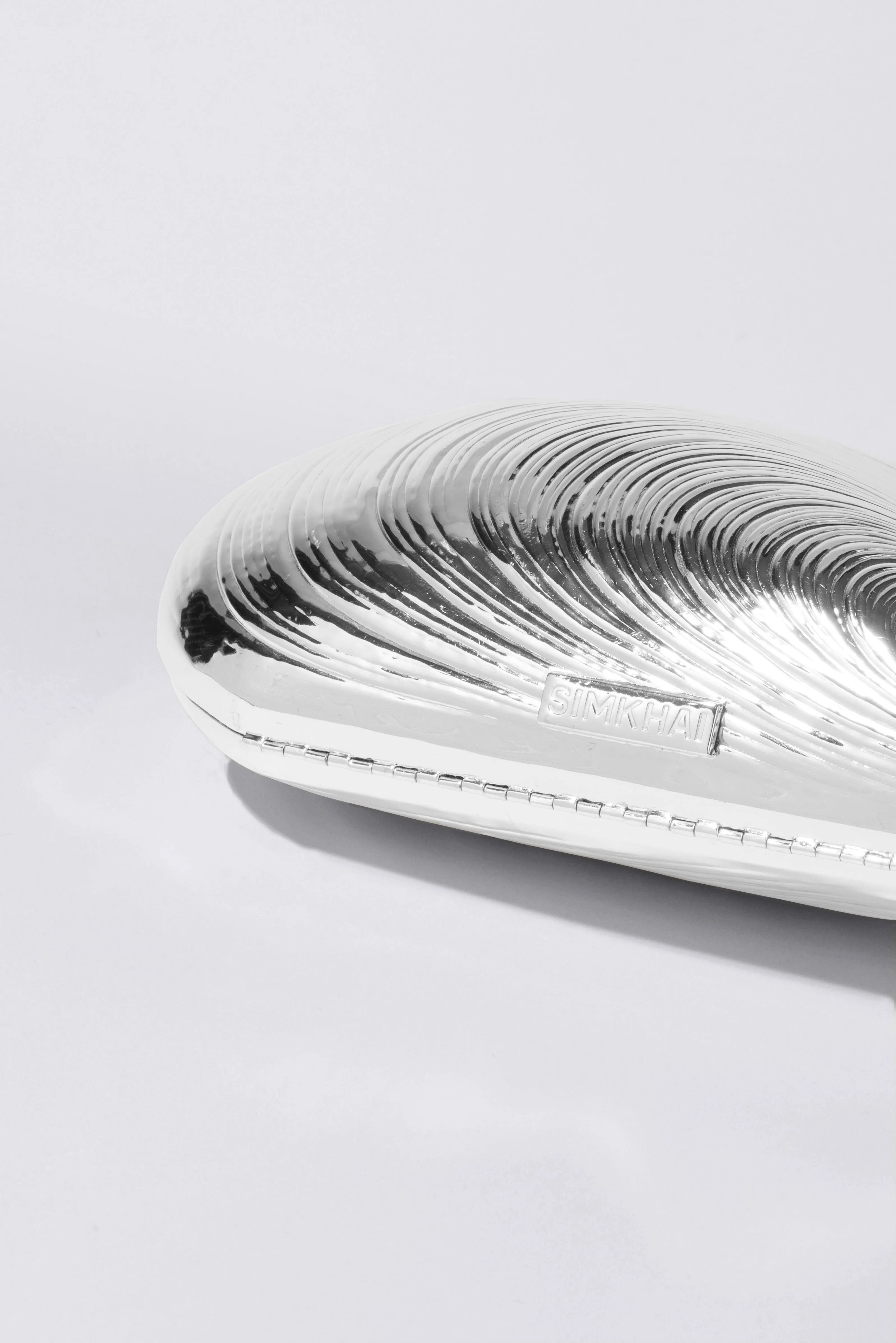 Bridget Metal Oyster Clutch sold by Jonathan Simkhai product image thumbnail 2