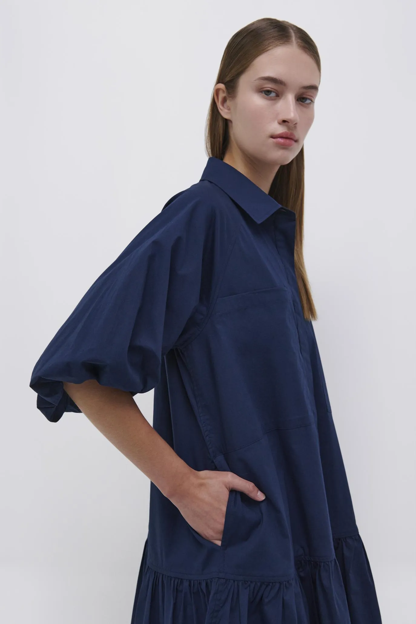 Signature Crissy Shirt Dress sold by Jonathan Simkhai product image thumbnail 2