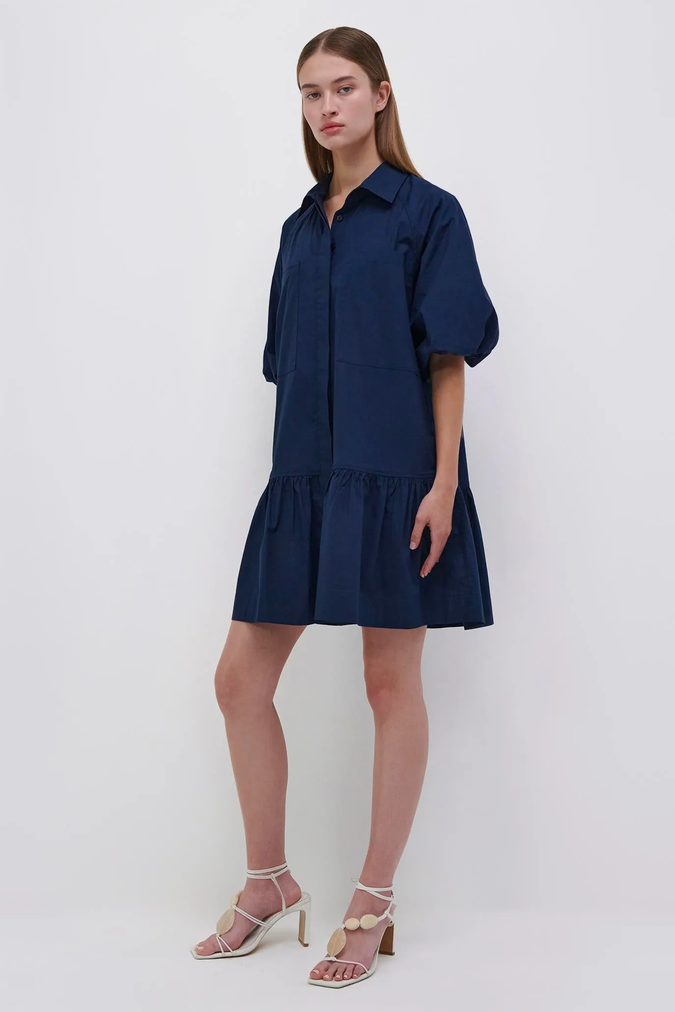 Signature Crissy Shirt Dress sold by Jonathan Simkhai product image thumbnail 3