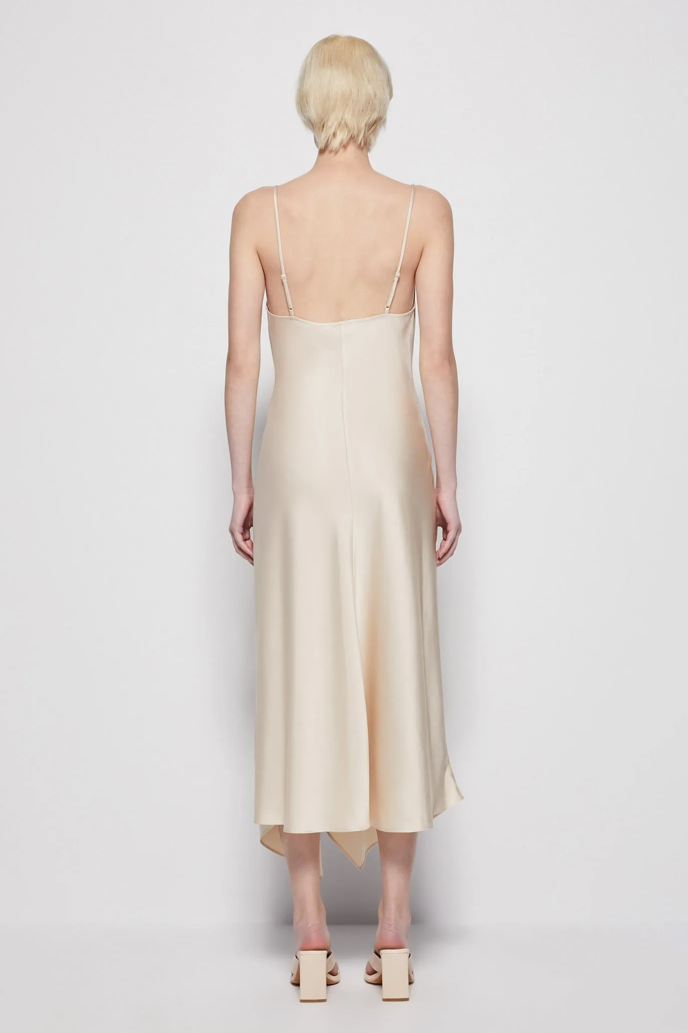 Nellie Satin Slip Dress sold by Jonathan Simkhai product image thumbnail 5