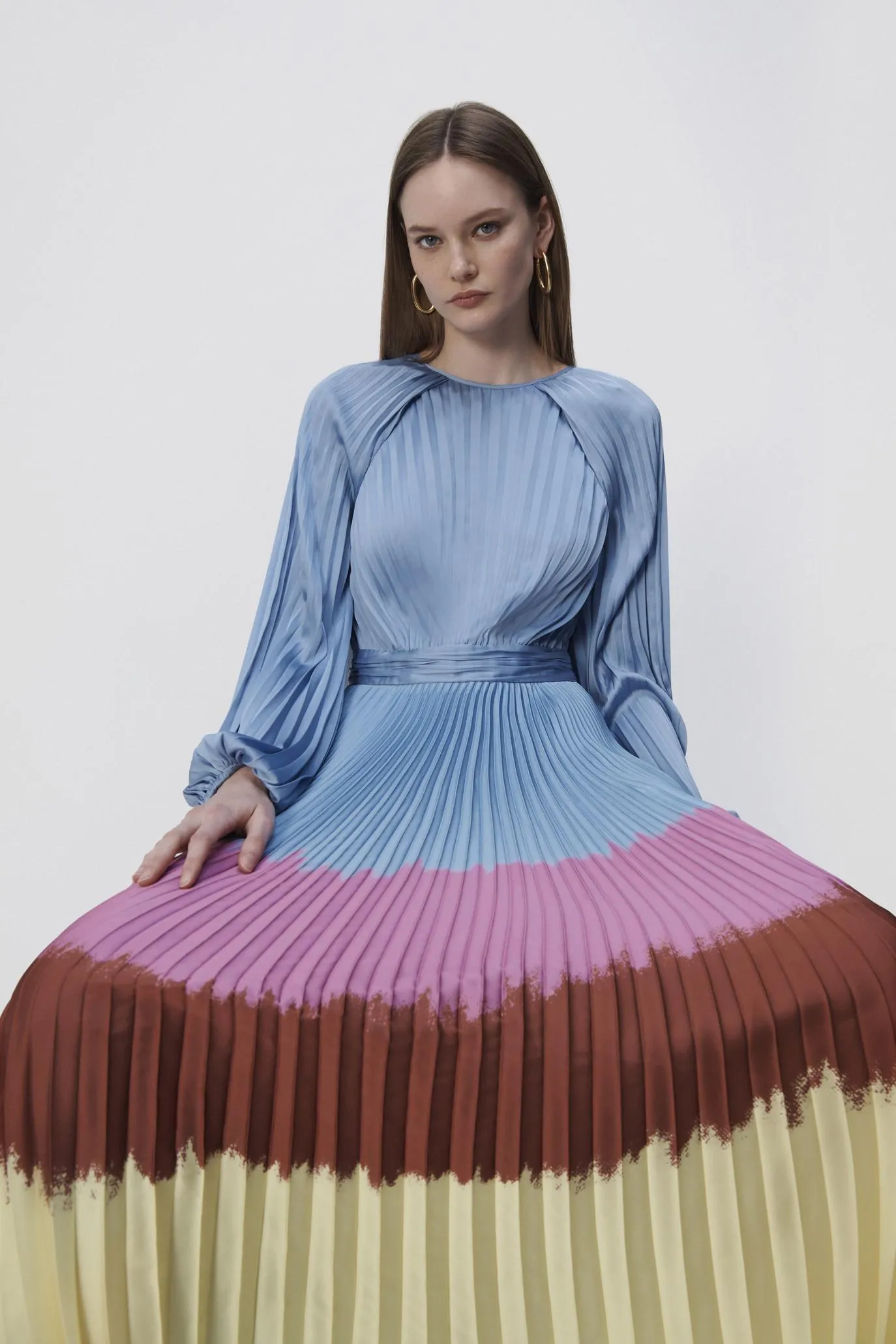 Suzie Dip Dye Midi Dress sold by Jonathan Simkhai product image thumbnail 4