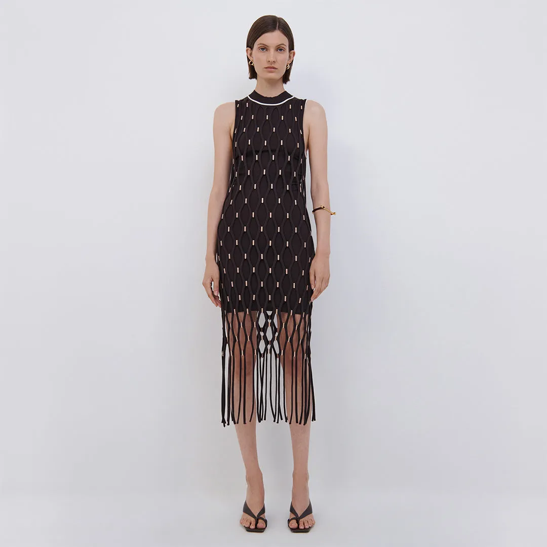 Mariel Fringe Mini Dress sold by Jonathan Simkhai