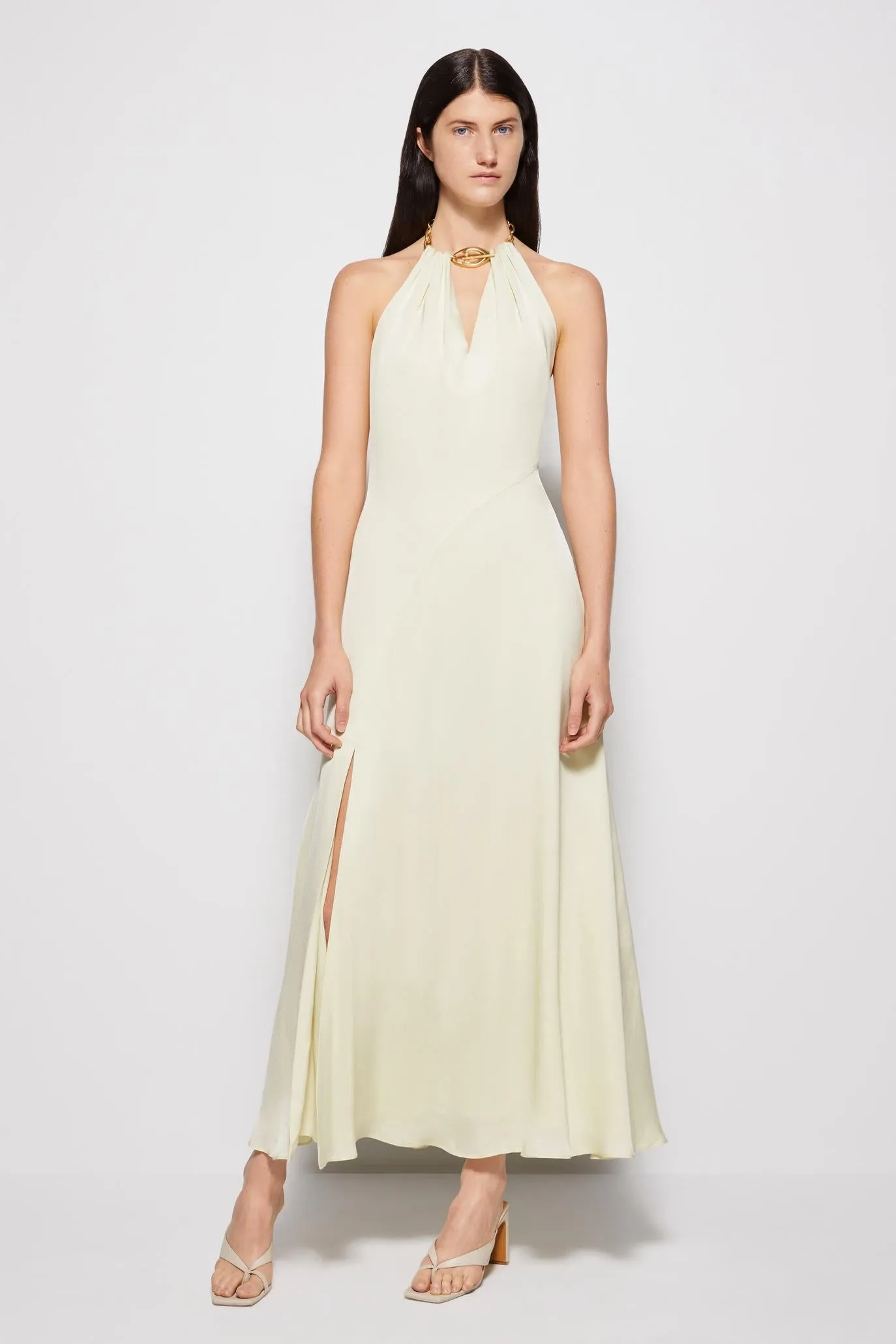 Leoni Draped Dress sold by Jonathan Simkhai product image thumbnail 3