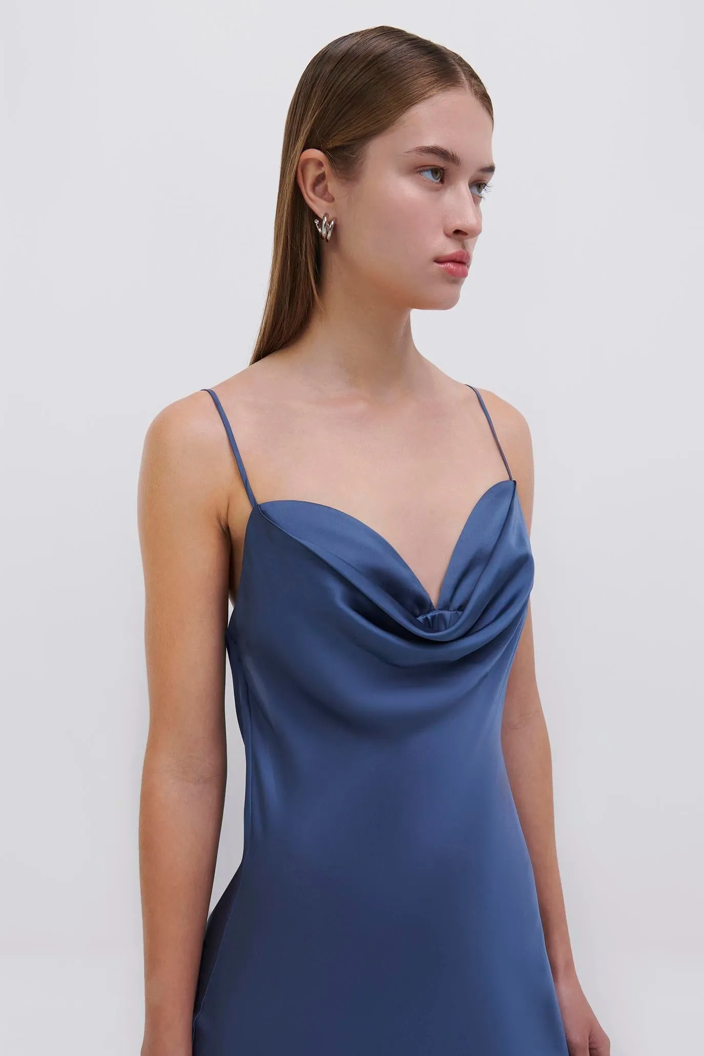 Irina Satin Slip Dress sold by Jonathan Simkhai product image thumbnail 3
