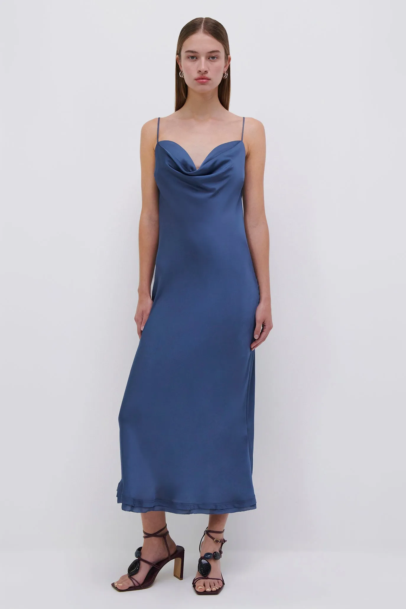 Irina Satin Slip Dress sold by Jonathan Simkhai product image thumbnail 2
