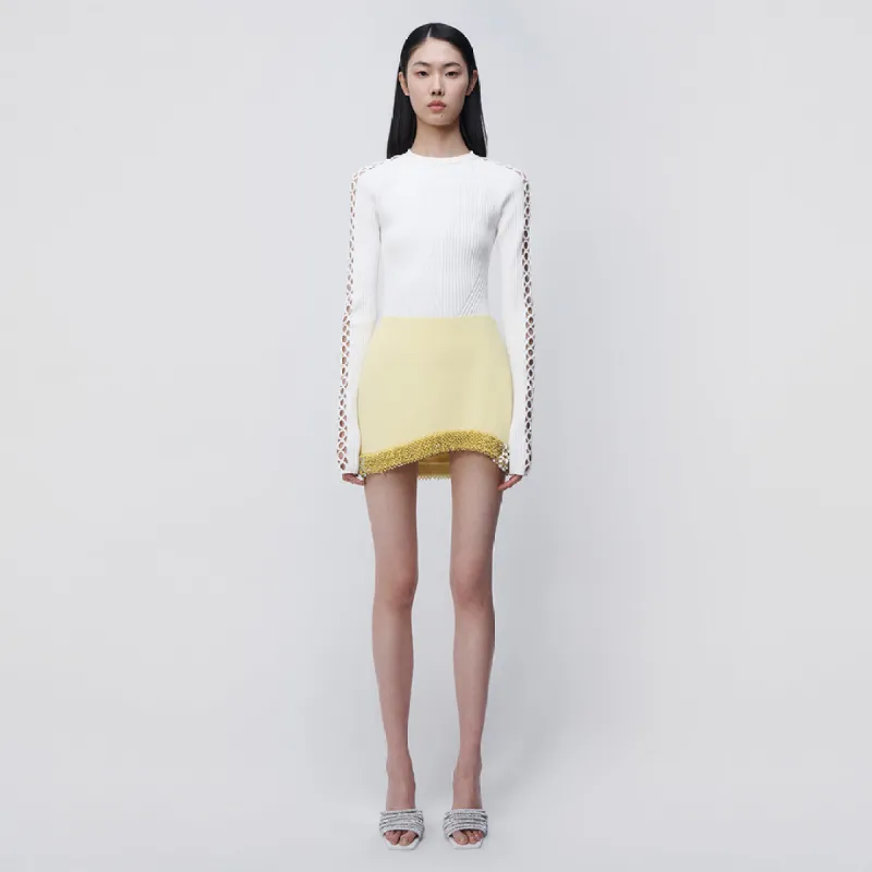 Dua Embellished Mini Skirt sold by Jonathan Simkhai