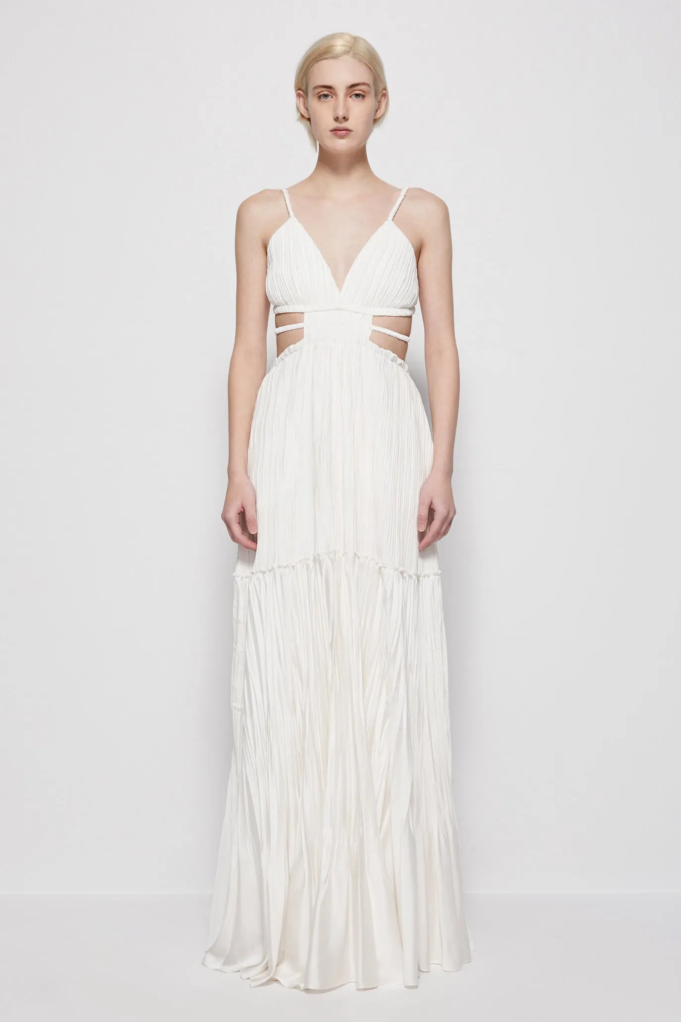Liz Pleated Gown sold by Jonathan Simkhai