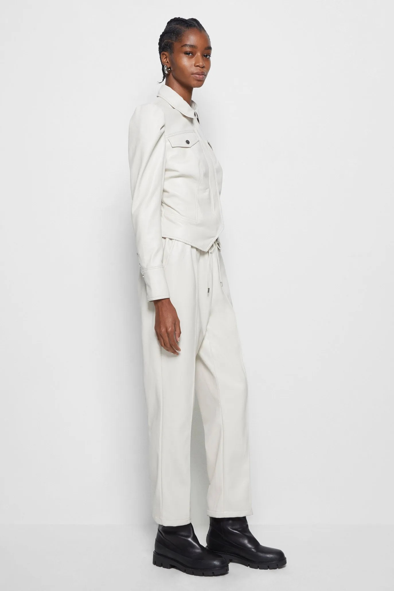 Wyatt Vegan Leather Jacket sold by Jonathan Simkhai product image thumbnail 2